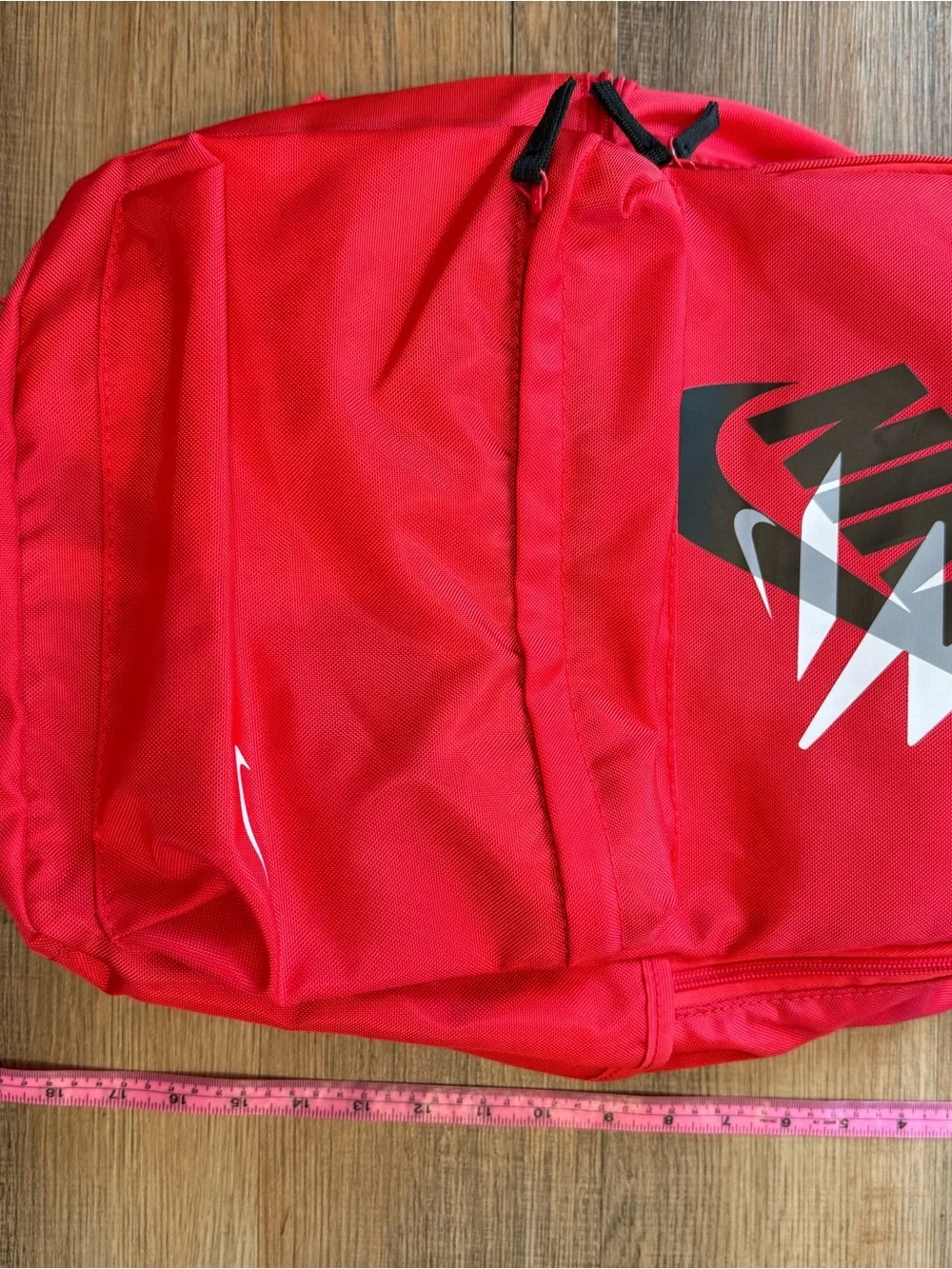 Nike Red Backpack with Bold Graphic - Men's